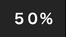 50％
