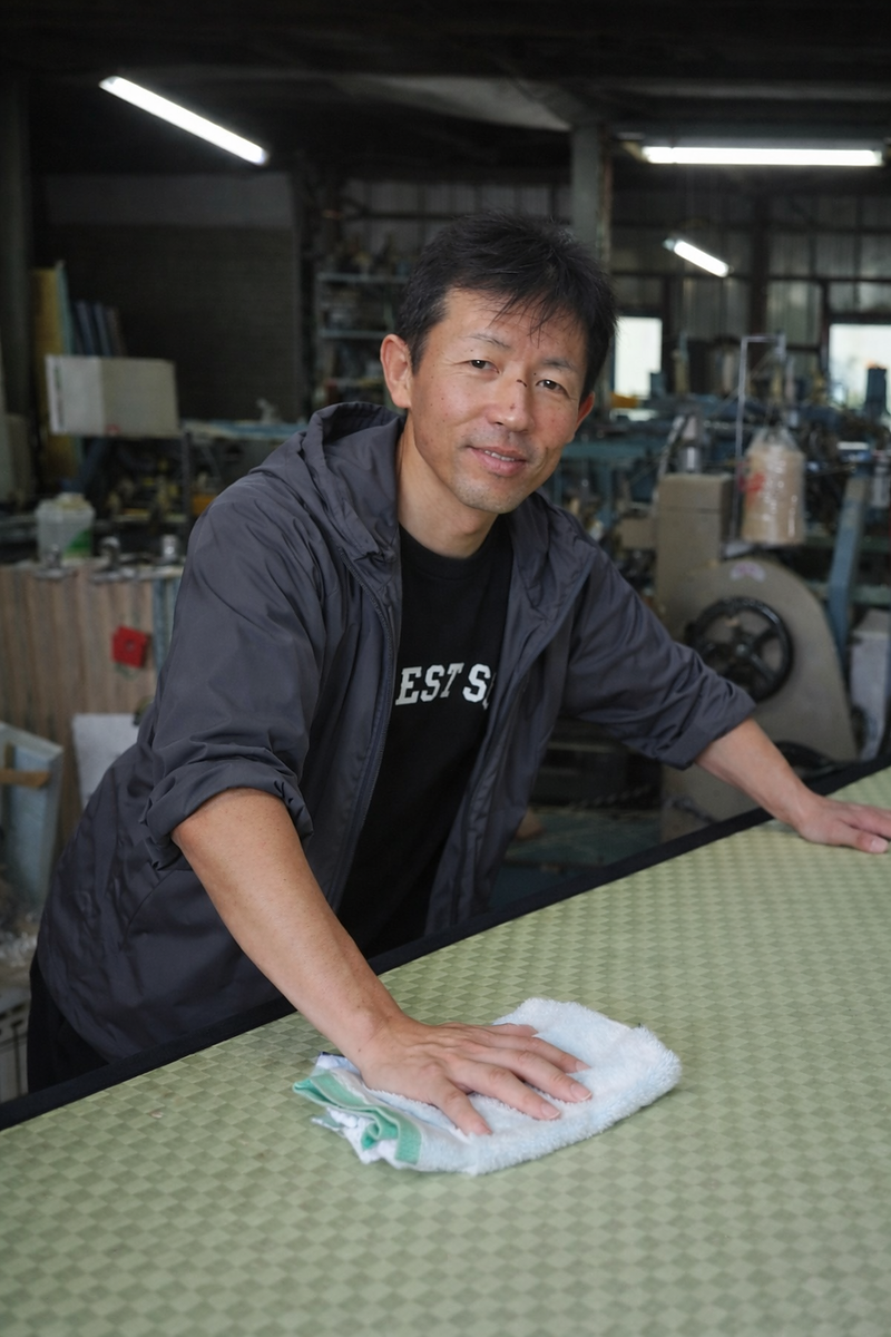 畳工場での1枚