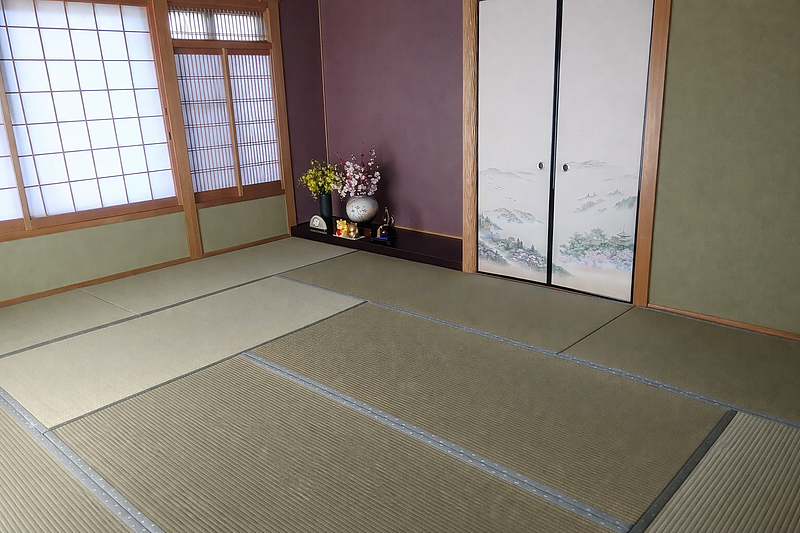 静かな和室 静かな和室