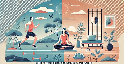 メンタルを整えるのに必要なのは体力か、瞑想か？