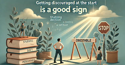 出鼻をくじかれることは良いことの兆し