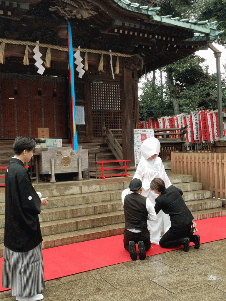 現場でのデモ研修