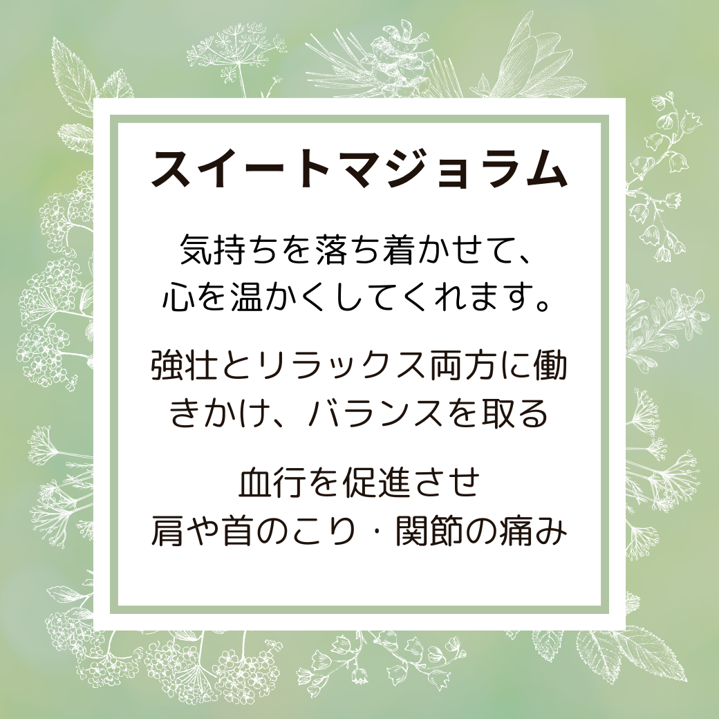 スイートマジョラム　おまとめ