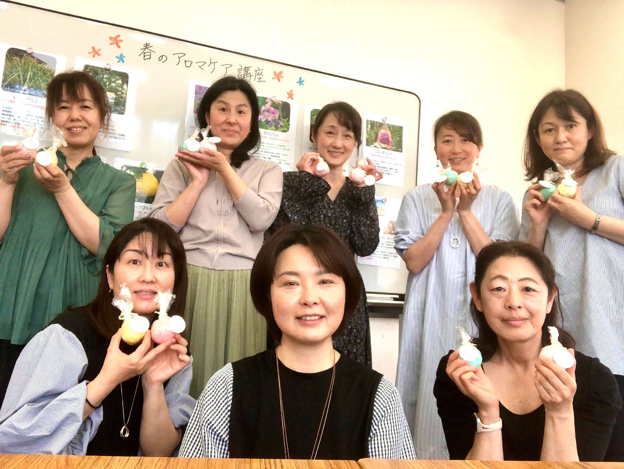 春のアロマケア講座