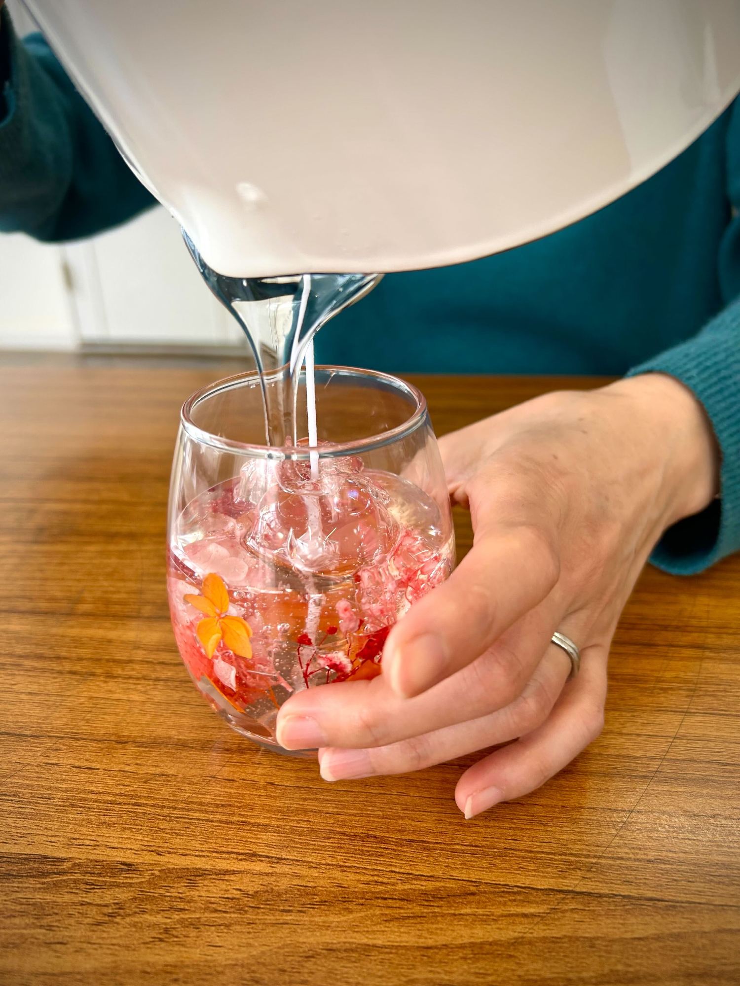 ボタニカルアロマジェルキャンドル