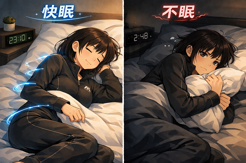 快眠と不眠 快眠と不眠