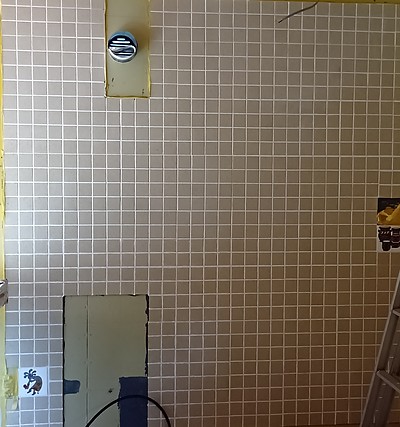 タイル貼り