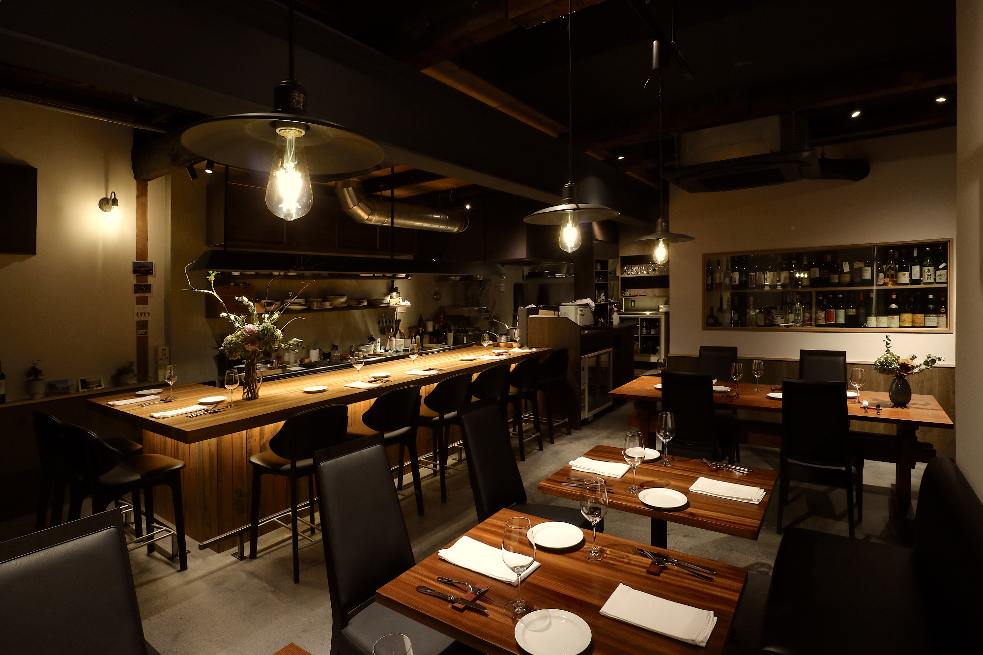 通路上のH鋼も気にならない。