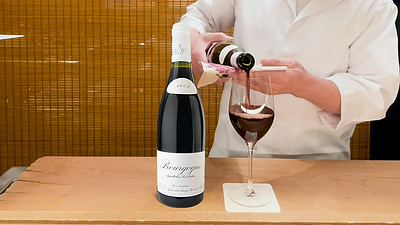 ルロワのビンテージワインを、開ける工夫