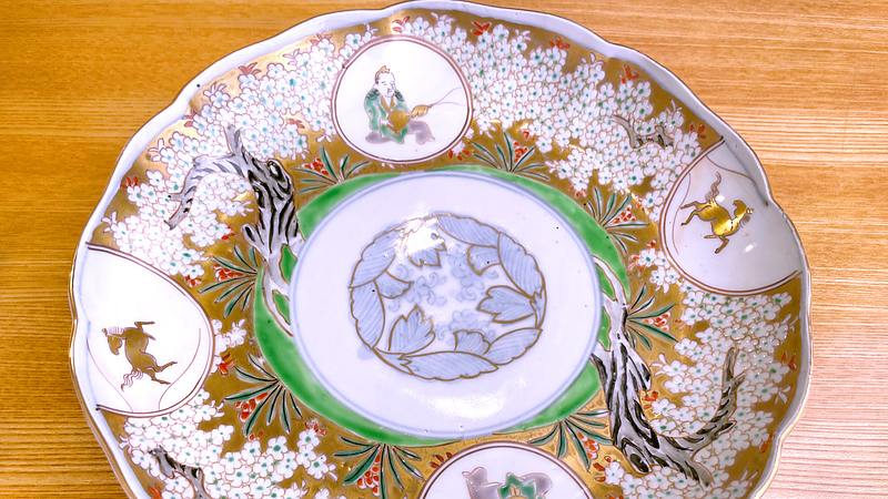 古伊万里絵皿 古伊万里絵皿