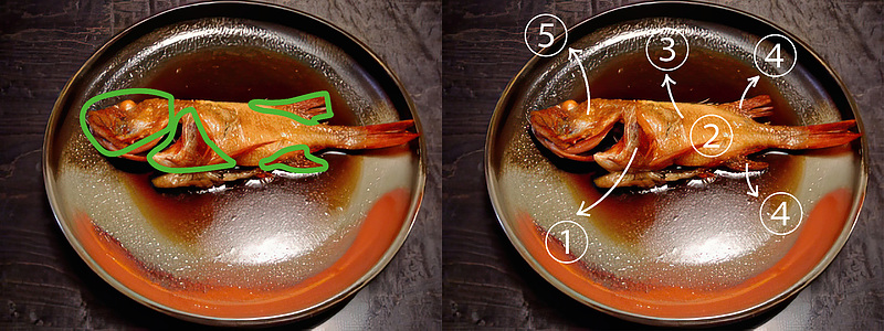 キンキの煮つけ