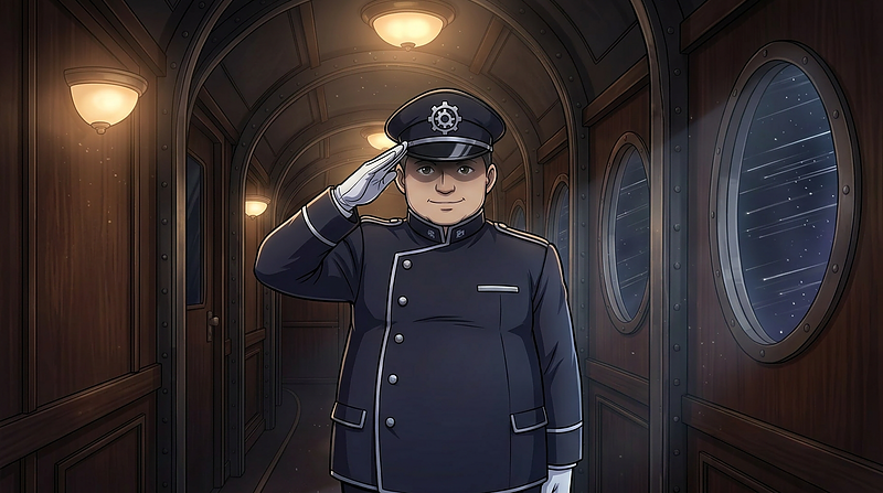 ろんぱく999 車掌（薬学博士）