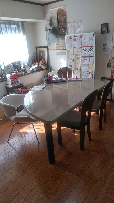 「3者面談」の準備、そうじ、完了。（本日より3学期スタート）