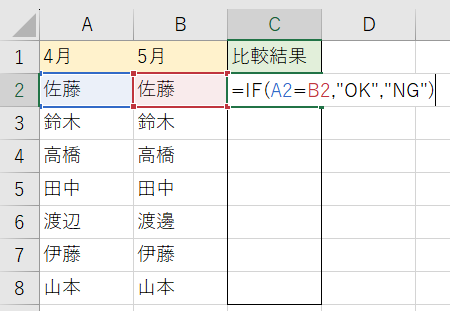 IF文書き方例