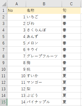 ROW例①