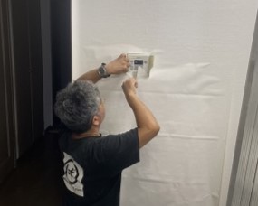 Kitano壁紙スクール受講風景ハウスクリーニング屋さん13