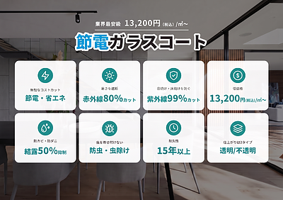 「節電ガラスコート」とは？