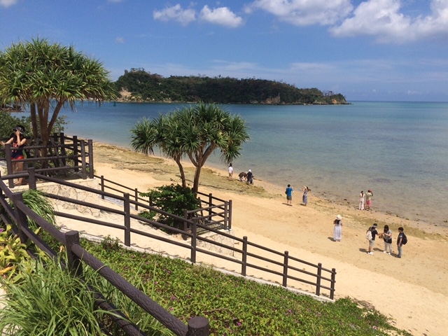 古宇利島の海