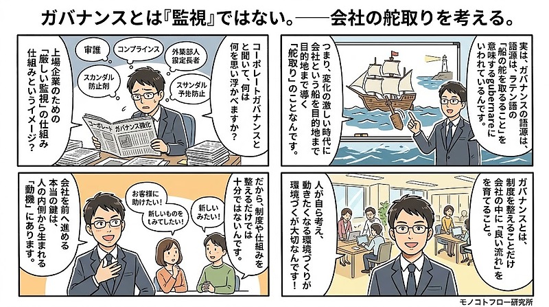 ガバナンスは監視ではない ガバナンスは監視ではない