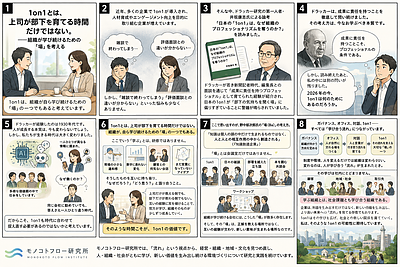 1on1とは、上司が部下を育てる時間だけではない。  ──組織が学び続けるための「場」を考える