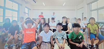 東京都利島村立利島小中学校にて東京都島しょ教育DX推進事業講師としてリモート授業を行いました。