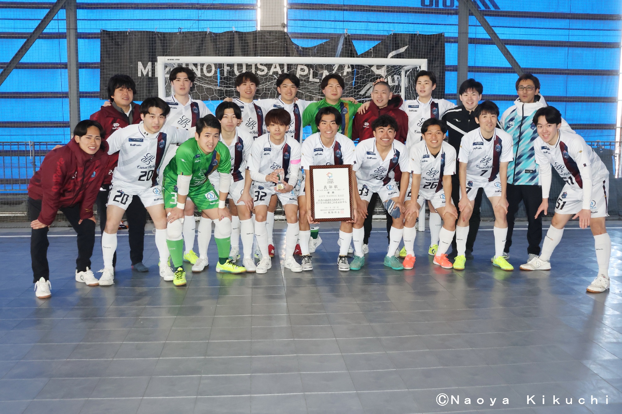 優勝・ZOTT WASEDA RAIZ