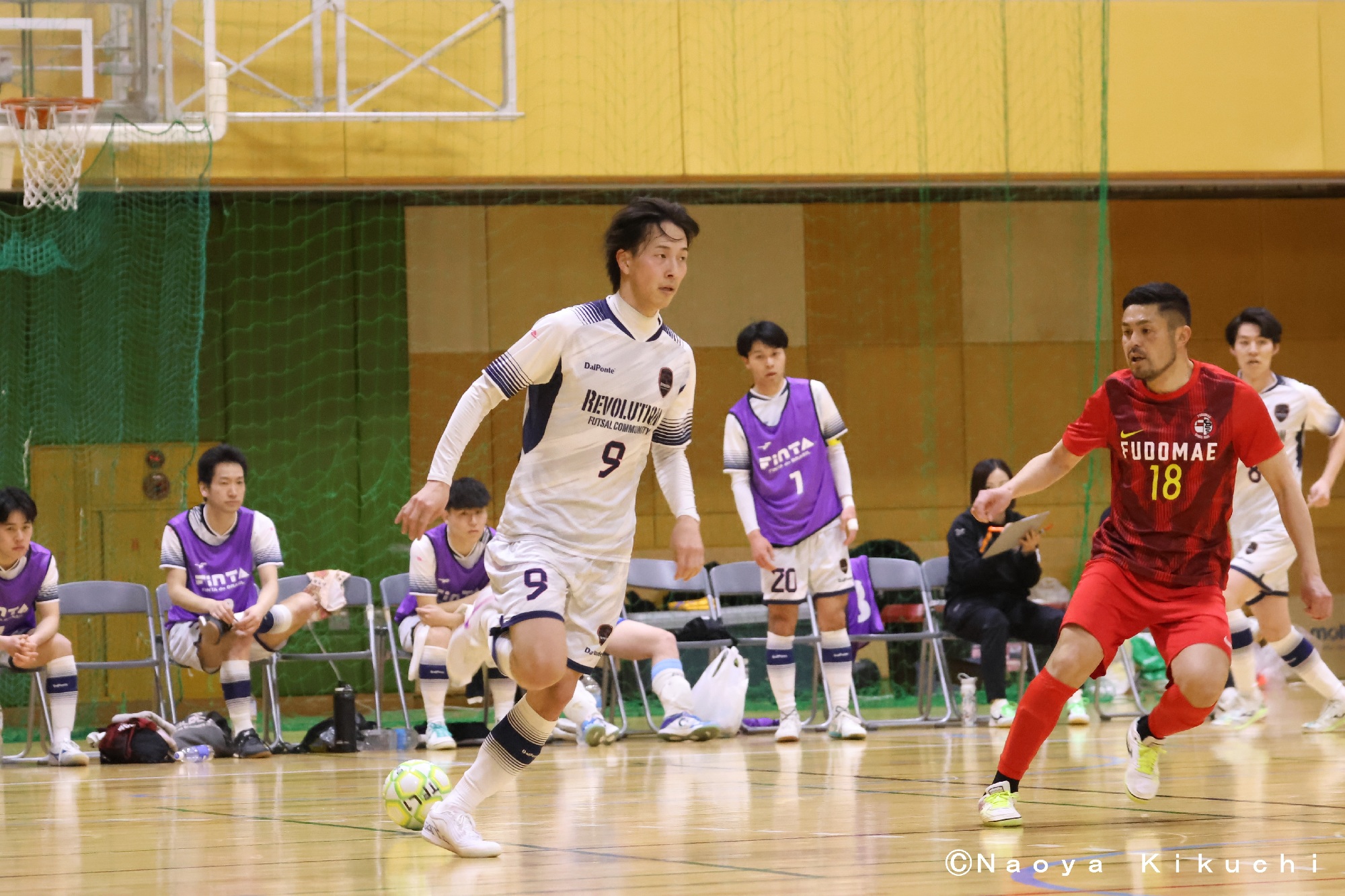 レボリューションFC千代田対不動前