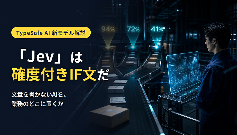 Jevは確度付きIF文だ