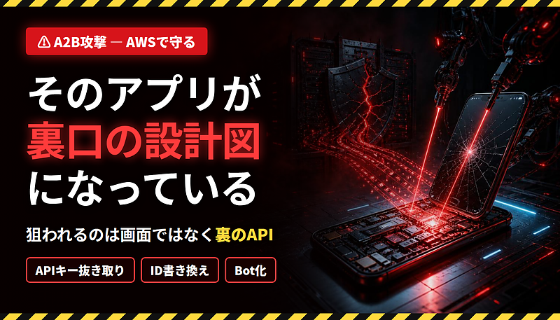 A2B攻撃をAWSで守る A2B攻撃をAWSで守る