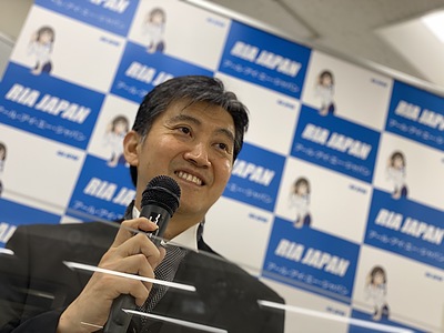 RIA JAPAN代表　安東隆司