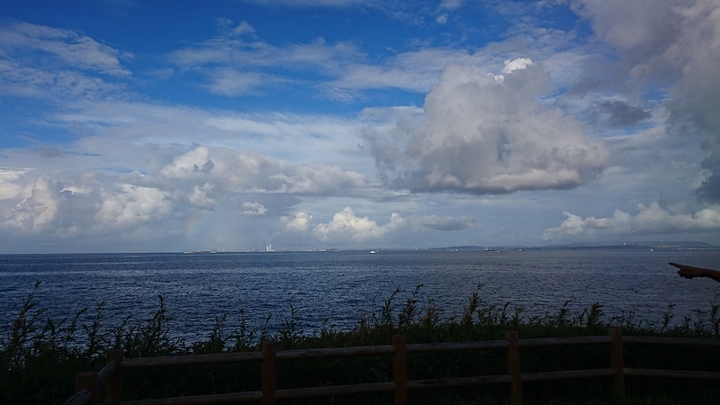 青空　海　雲