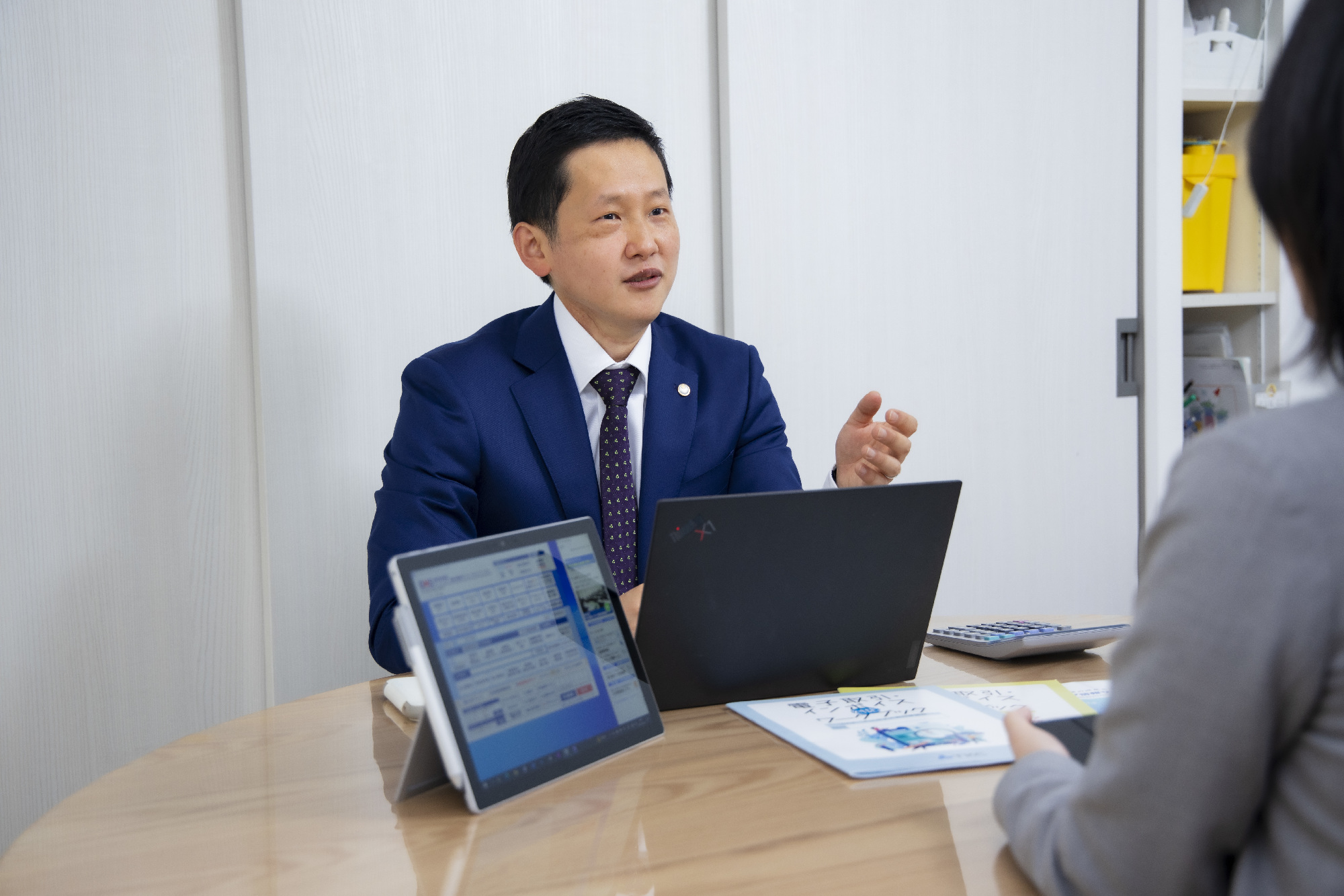初回相談からすべて経験ある税理士が対応致します。