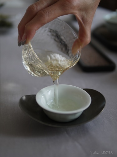 径山茶　泡茶2