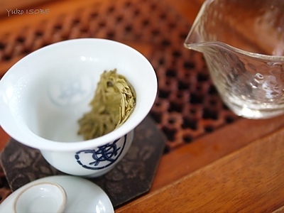 縉雲黄茶茶殻