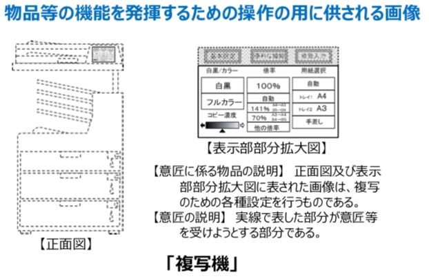 物品の部分画像意匠1