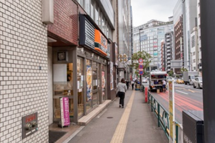 ⑤吉野家様を右に曲がります