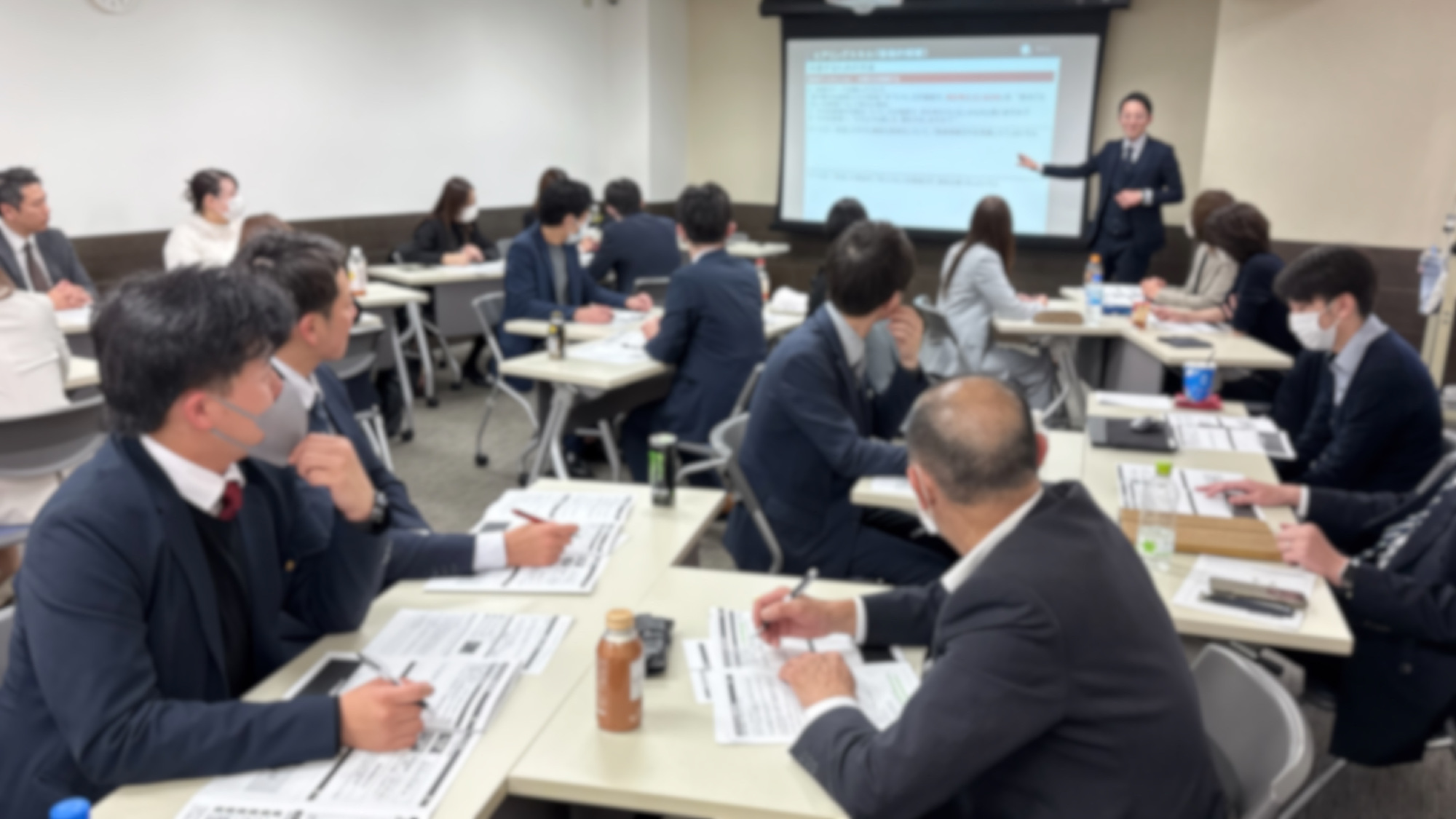 研修風景（某保険代理店様）