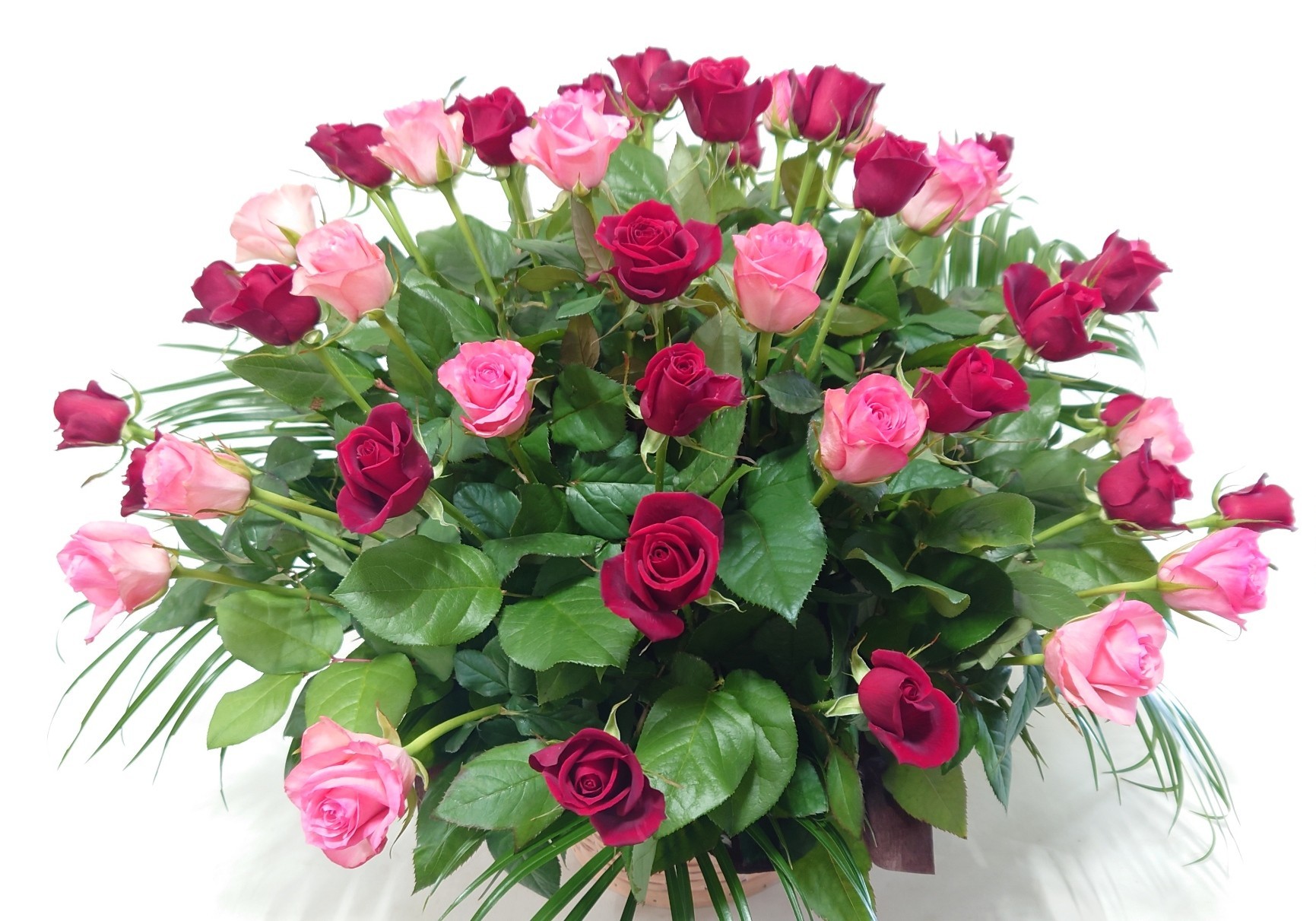 バラのアレンジ