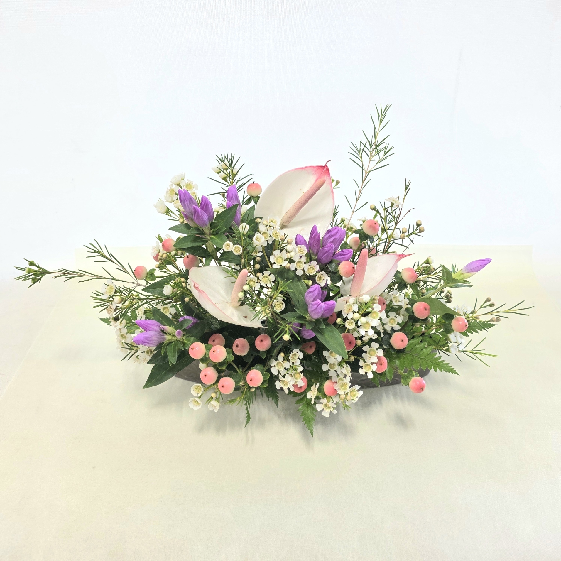 9月17日⑭「夏から秋へ」アンス、ワックスフラワ