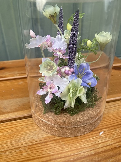 小さなガラスドーム