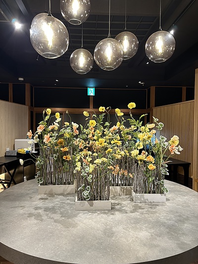 雪の花から陽射しの花へ