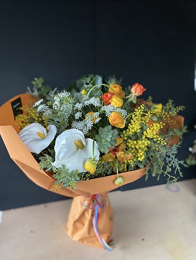 元気がでる花束！