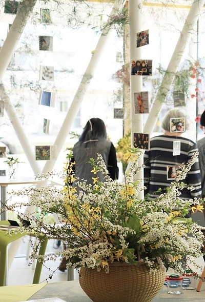 イベント会場に