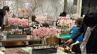 私の「はなまなび」日誌。花まつフラワーアカデミースペシャルレッスン。