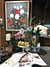 お花はなるべくたくさん持って　お墓参りに行く