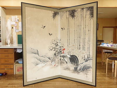 屏風しみ抜き（画像有り）