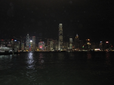 香港100ドルの夜景