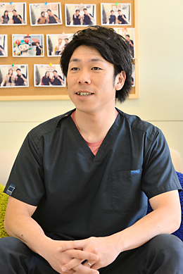 ほまれ整体院院長　佐藤誉之さん