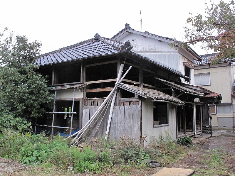 建物解体現場