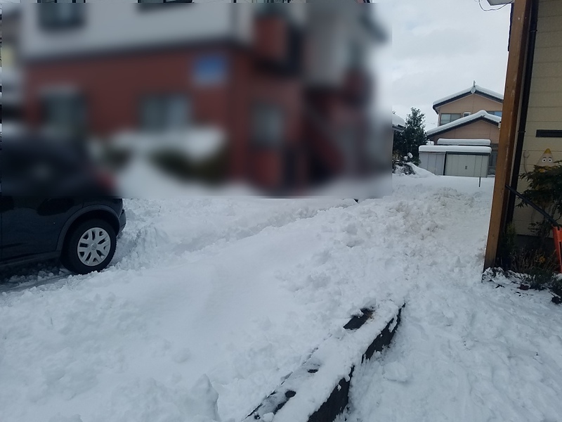 除雪作業